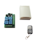 automatisch gesteuerts 2-fl�geliges Tor, Trafo,  4 Kanal Steuerung