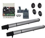 Fl�geltorantrieb Drehtorantrieb Set f�r zweifl�geliges Tor bis 5 m und 400 kg