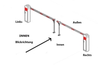 Schranke Industrieschranke Parkhausschranke Torschranke  3 - 6 Meter