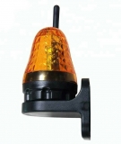 AC/DC 12V-265V  universelle  Blitzleuchte Lampe Blitzlampe Birne mit Antenne