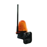 AC/DC 12V-265V  universelle  Blitzleuchte Lampe Blitzlampe Birne mit Antenne